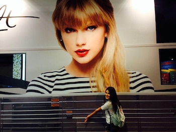 Katherine Winter en 2014 junto