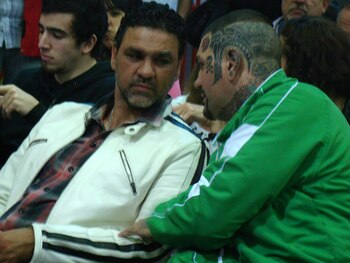 Bonavena junto a “El Patón”