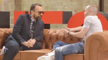 Iniesta se presentó en el