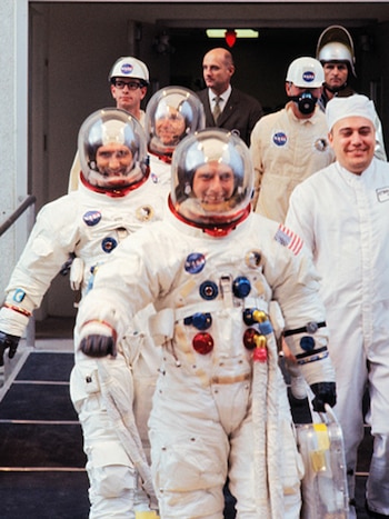 Alan Bean falleció el sábado a los 86 años. Fue el cuarto hombre en pisar la luna (Getty)