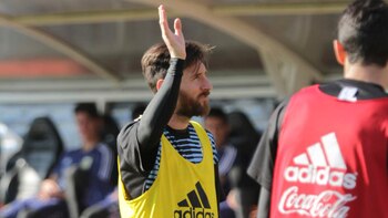 Leo Messi montó un show