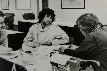 Los periodistas admiraban su jab,