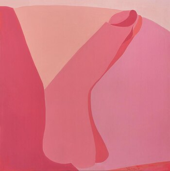 “Sin Título”, de acrílico sobre