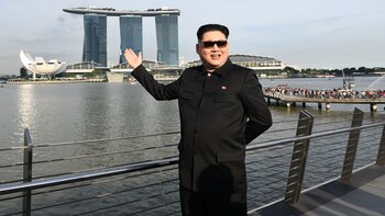 Imitador de Kim Jong-un en