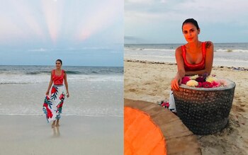 Silvina Luna en la ceremonia