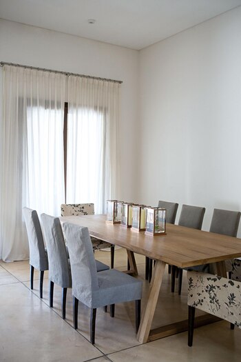 Mesa comedor. (Foto: Axel Indik/