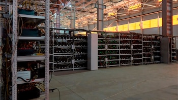 La fábrica de Genesis Mining