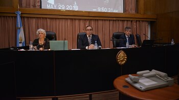 El Tribunal Oral que juzga