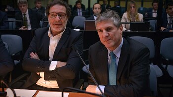 Amado Boudou junto a su