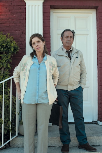Carla Peterson y Guillermo Francella, los protagonistas de su última peli, Animal.