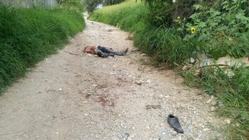 El cuerpo del periodista