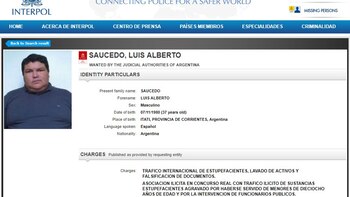 “El Gordo” Saucedo también es buscado por Interpol
