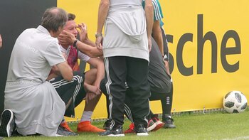 Los médicos de la selección