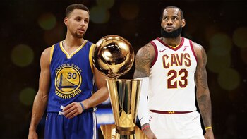 Stephen Curry y LeBron James