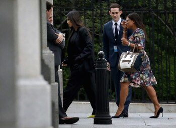 Kim Kardashian al ingresar a