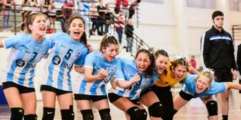 Chiara Singarella, celebrando con jus