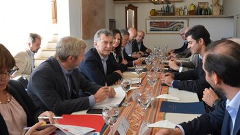 Macri anunció el veto desde