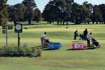 Más de cincuenta golfistas participaron