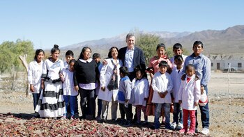 Macri en Salta, ayer