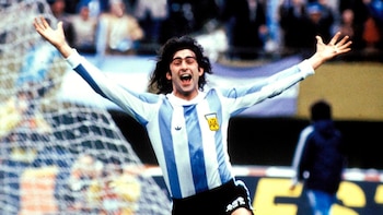 Mario Kempes, el Matador, fue