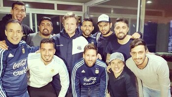 El grupo de amigos, con