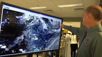 Robert Molleda, meteorólogo de la