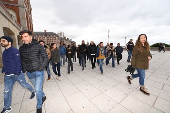 Los 32 miembros del equipo