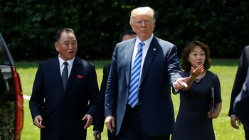 Kim Yong Chol y Donald