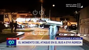 El momento del ataque, dentro
