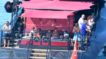 El yate que alquiló Cristiano