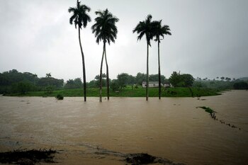 Tormenta Alberto en Cuba, Junio