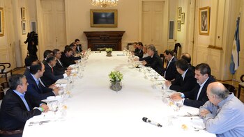 Macri almorzó el martes con 18 intendentes de las capitales de provincia.