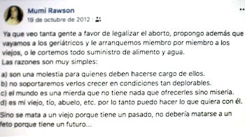 La publicación de Ángeles del