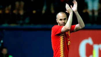 Andrés Iniesta habló por primera