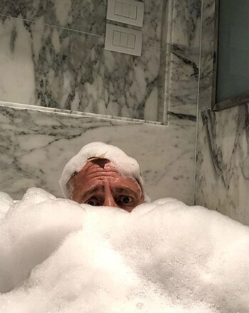 El baño de espuma de