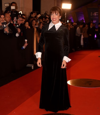 Lizzy Tagliani en la gala