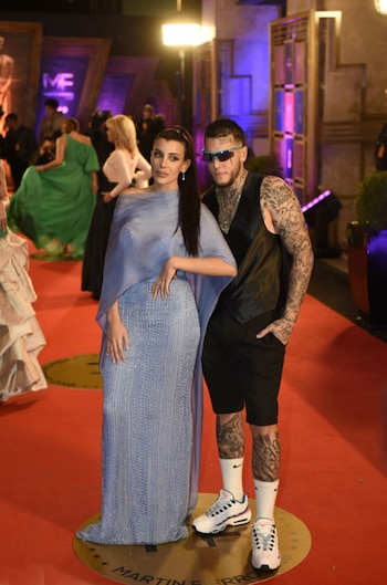 Charlotte y Alex Caniggia. (Foto Matías Campaya/GENTE)