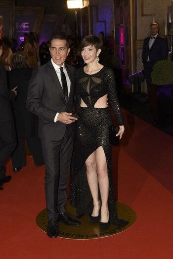 Cristina Pérez y Rodolfo Barili. (Foto Matías Campaya/GENTE)