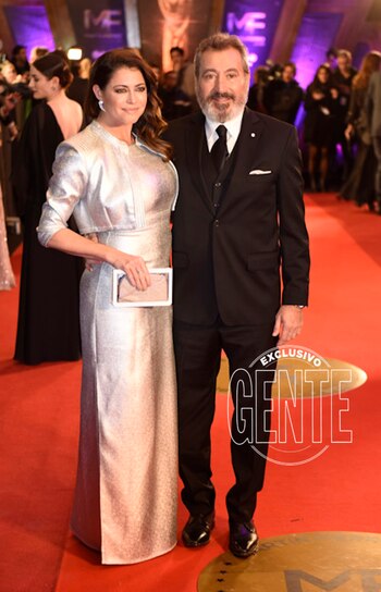 Pamela David y Daniel Vila. (Foto Matías Campaya/GENTE)