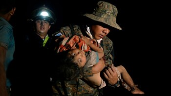 “Las condiciones son extremadamente críticas”, dijo el director de Insivumeh, Eddy Sánchez (Reuters)