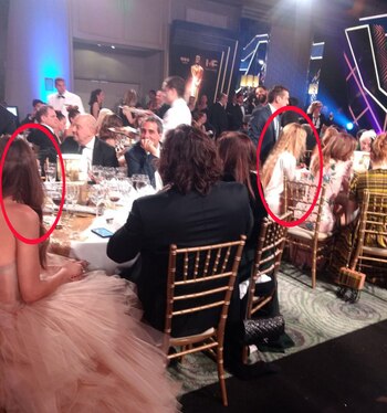 Nicole y Pámpita estuvieron en