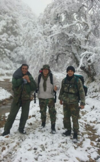 El grupo de rescate llegó