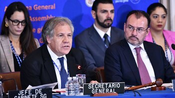 El secretario general Luis Almagro