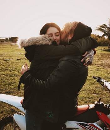 Cande y Luca (Instagram)