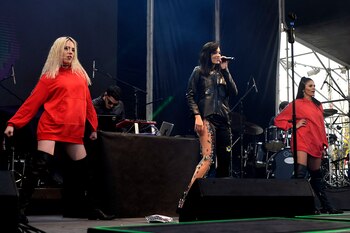 Una diosa en escena, su