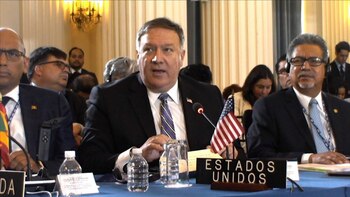 Mike Pompeo, secretario de Estado