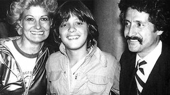Luis Miguel y sus padres,