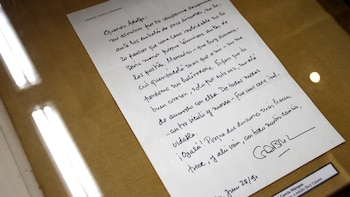 Gabriel García Márquez. Carta, 1991 jun. 28, México, a Adolfo Bioy Casares (Foto: Thomas Khazki)