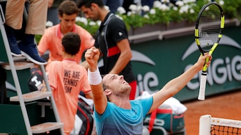 El italiano Marco Cecchinato es