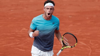 El tenista italiano dejó en